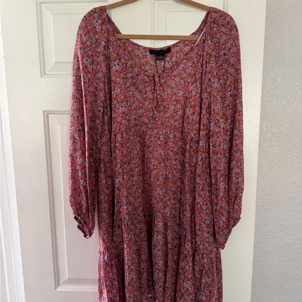 Floral Pink Dress